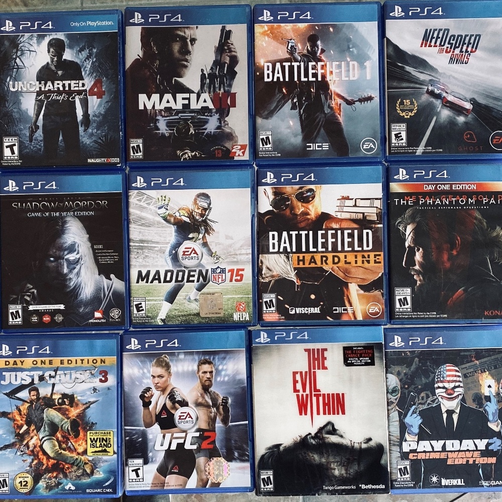 Playstation 4 ( Used Games / Bundle)